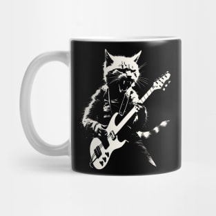 Rock and Roll Cat Mug